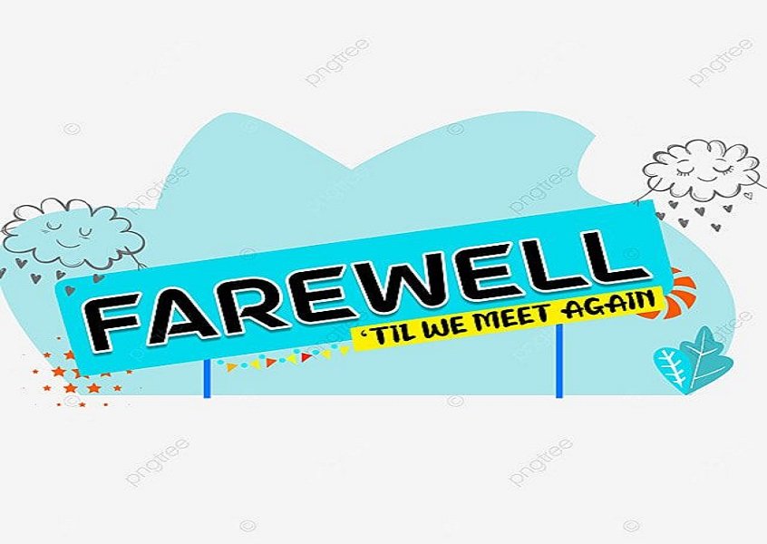 Farewell day celebration
